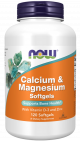 NOW Calcium & Magnesium 120 Softgelkapseln