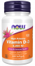 NOW Vitamine D-3 2000 IU 240 softgels