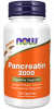 NOW Pankreatin 2000 100 Kapseln