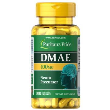 Puritan's Pride DMAE 100 mg neuroprecursor 100 capsules 1861