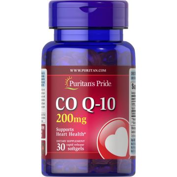 Puritan's Pride Coenzym Q10 200 mg 30 Softgels 2091