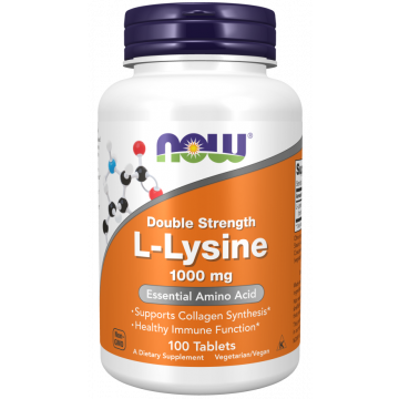 NOW L-Lysine 1000 mg 250 Kapseln