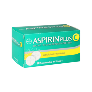 Aspirine 400 mg + C 20 Brausetabletten