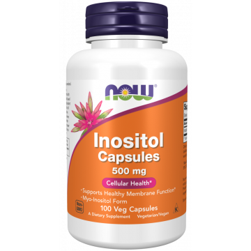 NOW Inositol 500 mg 100 Kapseln