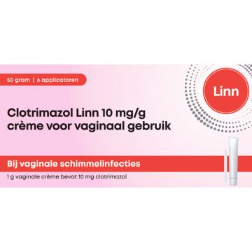 Linn Clotrimazol-Creme 10 mg/g 50 Gramm 6 Applikatoren