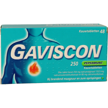 Gaviscon 48 Kauwtabletten Pfefferminze