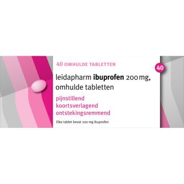 Leidapharm Ibuprofen 200 mg 40 Tabletten