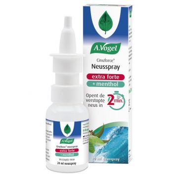 A. Vogel Cinuforce® Nasenspray Extra Forte + Menthol + Eukalyptus 20 ml