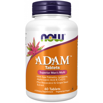 NOW ADAM Men's Multiple Vitamin 60 Tabletten