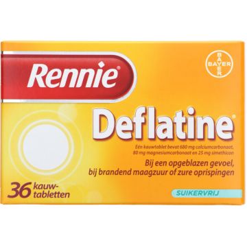 Rennie Deflatine Kautablette 36 Stück