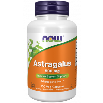 NOW Astragalus 500 mg 100 Kapseln