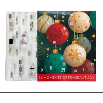 Sentio Adventkalender Groen met 24 mini damesparfums a 15ml