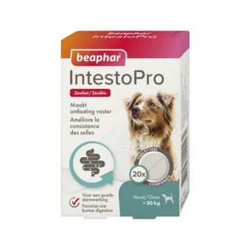 Beaphar Intestopro Hund > 20 kg - Verdauungshilfe - Bis 20 kg 20 Tabletten