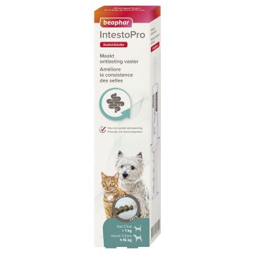 Beaphar Intestopro Paste Katze/Hund bis 15kg - Verdauungsfördernd - Huhn 1x 20ml