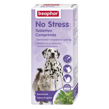 Beaphar No Stress Tabletten für Hunde und Katzen 20 Tabletten