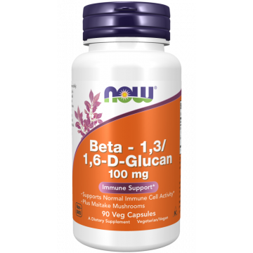 NOW Beta - 1,3/1,6-D-Glucan 100 mg 90 Kapseln