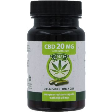 Jacob Hooy CBD+ cbd 20 mg 30 Kapseln