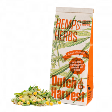 Dutch Harvest Hemp & Herbs Tea 40 Tassen pro Päckchen