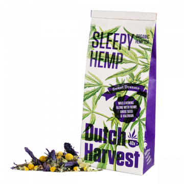 Dutch Harvest Sleepy Hemp Tea 40 Tassen Bio Hanftee pro Päckchen