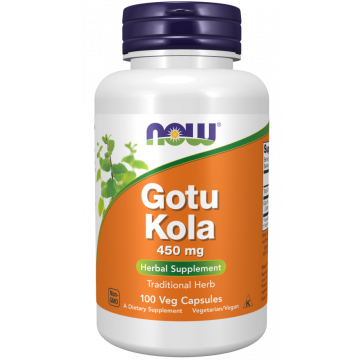 NOW Gotu Kola 450 mg 100 Kapseln