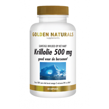 Golden Naturals Krillöl 500 mg 60 Kapseln