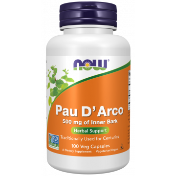 NOW Pau D'Arco 500 mg 100  Kapseln