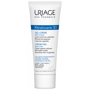 Uriage Kératosane 30% Gel-Creme gegen hornhaut, raue haut und hautverdickungen  40ml