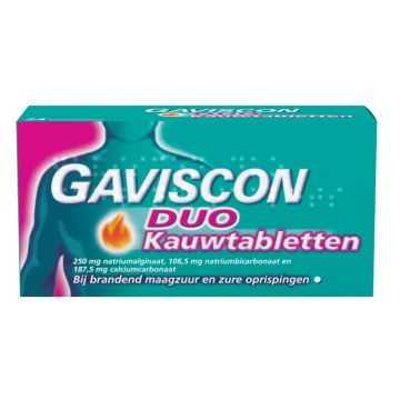 Gaviscon Duo Kautabletten 24 Tabletten