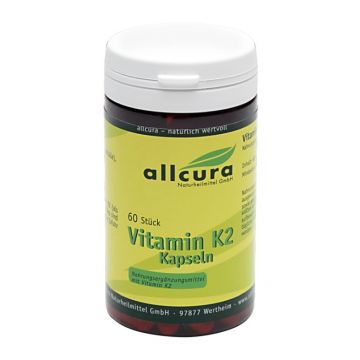 Allcura Vitamin K2 Kapseln 60 Stück