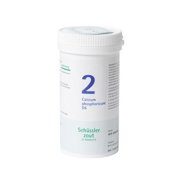 Schüssler salze Pflüger nr 2 Calcium Phosphoricum D6 400 Tablet glutenfrei