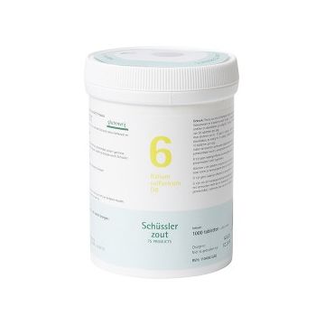 Schüssler salze Pflüger nr 6 Kalium Sulfuricum D6 1000 Tablet glutenfrei