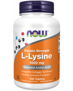 NOW L-Lysine 1000 mg 250 Kapseln