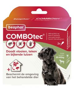 Beaphar Combotec Hunde 20-40 kg 2 Pipetten