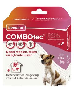 Beaphar Combotec Hunde 2-10 kg 2 Pipetten