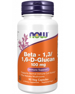 NOW Beta - 1,3/1,6-D-Glucan 100 mg 90 Kapseln