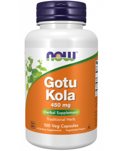 NOW Gotu Kola 450 mg 100 Kapseln