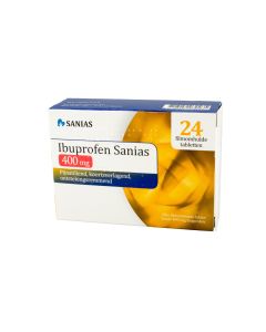 Ibuprofen 400 mg Sanias 24 Tabletten