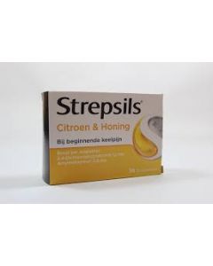 Strepsils Lemon & Honig 36 Lutschtabletten