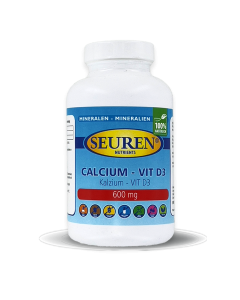 Seuren Nutrients Kalzium / Calcium 600 mg D3 100 Tabletten