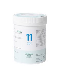 Schüssler salze Pflüger nr 11 Silicea D12 1000 Tablet glutenfrei