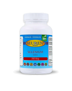 Seuren Nutrients Selen (Selenium) 200 mcg 200 Tabletten