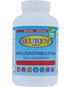 Seuren Nutrients Hals lutsch tabletten 60 Tabletten